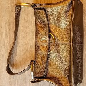 Alfani Gold Foldover Purse